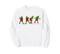 Ohh Uhmm Questo è Tutto Non vado Felpa, Unisex per Adulti, Bianco, L