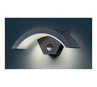Ohio applique led alluminio arco con sensore movimento Grigio 20x30 Moderno LED