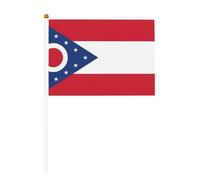 Ohio Bandiera dello Stato Palmare Celebrazione Eventi Reali Bbq Party Decorazione Porti Evento Giardino Decorazioni