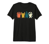 Ohio Cats Cute Pet Lover Artistic Feline Design Maglietta Premium