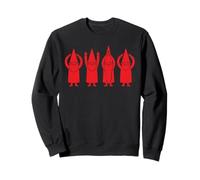 Ohio Gnomes Graphic Design Minimalist Art Style Felpa