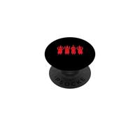 Ohio Gnomes Graphic Design Minimalist Art Style PopSockets PopGrip Adesivo