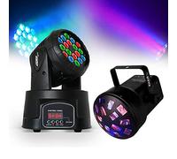 Ohio Lyre 18LED LED RGB 18x3W + funghi gioco MINI luce RVBAB