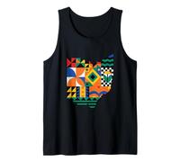 Ohio Modern Patchwork Quilt Canotta