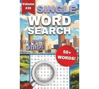 Ohio One-Word Word Search Puzzle Book - Volume 35: Fun and Easy to Read Print about Ohio, Nature, U.S States, and More | 1-Word Word Search Puzzle Book for Word Search Lovers