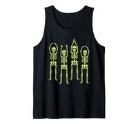 Ohio Skeleton Halloween Retro Vintage Aesthetic Graphic Canotta