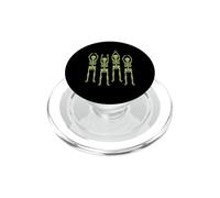 Ohio Skeleton Halloween Retro Vintage Aesthetic Graphic PopSockets PopGrip per MagSafe