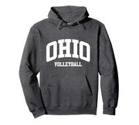 Ohio Sport Proud State Ohio Pallavolo Felpa con Cappuccio
