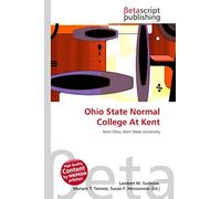 Ohio State Normal College At Kent: Kent Ohio, Kent State University
