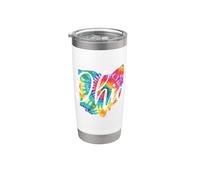 Ohio Tie Dye Vintage Inspired Classic Bicchiere termico in acciaio inox doppia parete
