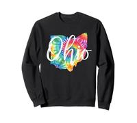 Ohio Tie Dye Vintage Inspired Classic Felpa