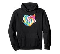 Ohio Tie Dye Vintage Inspired Classic Felpa con Cappuccio