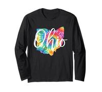 Ohio Tie Dye Vintage Inspired Classic Maglia a Manica