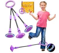 OHiZVZV Palla gonfiabile pieghevole con luce a LED, singola palla per giochi all'aperto e attività indoor, attrezzo per allenamento fitness e coordinazione, ragazze dai 7 anni in su