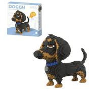 OHiZVZV Set di 1900 pezzi bassotto, micro mattoncini da costruzione, giocattolo da costruzione 3D, per fai da te, decorazione della stanza e gioco creativo (bassotto)