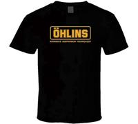 Ohlins Racing Suspension 3 T Shirt Men's Male Black S