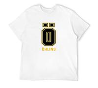 Ohlins T Shirt Unisex Mens Tee Fashion Spring Summer Casual Short Sleeve O Neck White XL