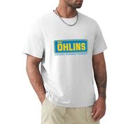 Ohlins T Shirt Unisex Mens Tee Shirt White S