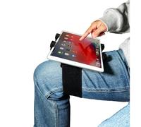OHLPRO Kneeboard per iPad e Tablet 7"-11", Cinturino Elastico Largo, Angolazione Regolabile, Supporto Coscia per Piloti, Plastica Premium, per Aviazione e Intrattenimento in Volo