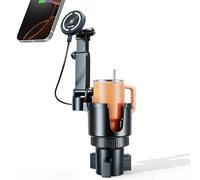 OHLPRO MagSafe - Supporto da auto per iPhone 17 Pro Max MagSafe, supporto per telefono con ricarica magnetica wireless veloce da 15 W, per iPhone 16, 15, 14, 13, con base a tazza grande, colore