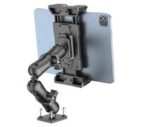 OHLPRO Supporto per tablet da cruscotto per auto, resistente, per iPad Pro, Samsung Galaxy, Kindle fire 5"-13", tutti i tablet, braccio regolabile universale per tablet da parete, camion, scrivania,