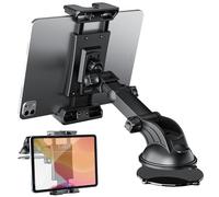 OHLPRO - Supporto per tablet per cruscotto auto, ventosa girevole a 360°, supporto per iPad, compatibile con iPad da 5 a 13 pollici, iPad Samsung, supporto per tablet di navigazione GPS con