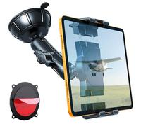 OHLPRO Supporto Tablet Aereo Cockpit per Piloti - Ventosa a Vuoto Aviation Mount con Braccio in Materiale Composito, per iPad 5-13 Pollici, iPhone, Tablet e Smartphone