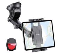 OHLPRO Supporto Tablet Auto Cruscotto Parabrezza, Porta iPad da con Ventosa Regolabile a 360° Supporto Cellulare Compatibile con 5"-13" iPad Pro Air Mini Galaxy Tab S9 Fire HD 10 Switch Kindle