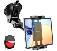 OHLPRO Supporto Tablet Auto Cruscotto Parabrezza, Ventosa Potente per Camion con Braccio Lungo Estensibile, Supporto iPad Auto per iPad Pro 12.9 Air Mini, Galaxy Tab (Dispositivi 5-17")