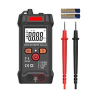 Ohm Meter Multimeter - Auto-Ranging Tests Portable 4000 Counts DC AC Voltage Tester | Battery Powered Ncv Contactless Electrical with LED Light and Overload Protection