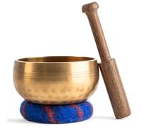 Ohm Store, set con campana tibetana, per yoga e meditazione