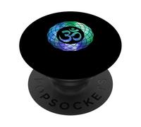 OHM Tree Spiritual Yoga Outfit Meditation PopSockets PopGrip Adesivo