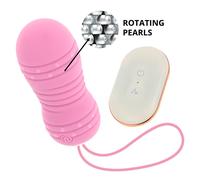 OHMAMA - UOVO TELECOMANDO 7 MODALITÃ€ ROTAZIONE ROSA