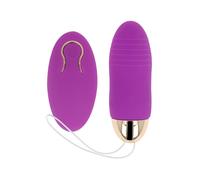 OHMAMA - UOVO VIBRANTE TELECOMANDO 10 VELOCITÀ VIOLA