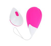 OHMAMA - UOVO VIBRANTE 10 MODALITÃ€ ROSA E BIANCO