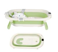 OHMG Newborn Essentials - Vasca da bagno pieghevole per neonati e bambini da 0 a 36 mesi