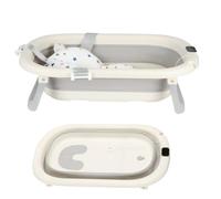 OHMG Newborn Essentials - Vasca da bagno pieghevole per neonati e bambini da 0 a 36 mesi
