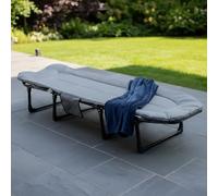 OHMG Sedia a sdraio da giardino, per esterni, sdraio da spiaggia, sedia da bagno, relax, distenda aria con riposo, poltrona Relax Zero Gravity, peso di carico 200 kg
