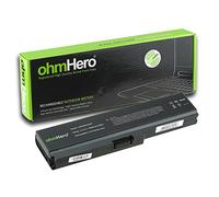 ohmHERO Batteria 5200mAh Reali 10,8V per Portatile Toshiba Satellite T130, T130-02F, T130-02M, T130-03F, T130-11G, T130-11H, T130-11J, T130-12N, T130-12Z, T130-130, T130-132, T130-13K, T130-13L