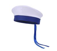 OhMill Cappello da marinaio da capitano, accessorio per feste | Berretto da capitano, da marinaio, cosplay, accessorio per costume per giochi di ruolo, carnevale, Halloween, spettacoli