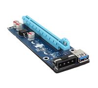 OHNE HERSTELLER PCI-E 1x auf 16x powered Riser Card Mining/Rendering-Kit - 60cm