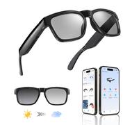 OHO AI Smart Glasses-Photochromic Open Ear Bluetooth Audio Sunglasses | 165 Real-Time Translation, 10H Playtime, Immersive Sound, Holds AI conversations & Hands-Free Calling for Work Relax