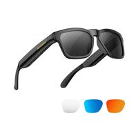 OhO sunshine Bluetooth Audio Sunglasses, Lightweight Open Ear Sport Glasses, 10H Playtime, UV400 ANSI Z87.1, Voice Control