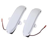 Ohocean Freccia Specchietto Per Benz Classe C W203 S203 CL203 2001 2002 2003 2004 2005 2006 2007 Indicatore Luce Montaggio LED Dinamico Specchio Laterale(Milky White)