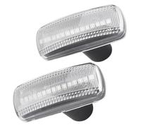 Ohocean Freccia Specchietto Per Lancia Per Grand Per Cherokee Indicatore Direzione Dinamico LED Luce Posizione Laterale Lampeggiante Sequenziale 2 Pezzi(Dynamic Crystal)