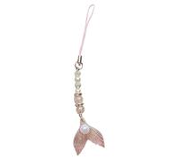 ohodhmnu Ciondolo a forma di sirena, alla moda, con design elegante, robusto cordino per telefono, accessorio alla moda per gli stili di viaggio