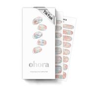 ohora Strisce per unghie in gel semi polimerizzato (N Newtro n.1) - Funziona con qualsiasi lampada per unghie, lunga durata, facile da applicare e rimuovere - Gioiello - Pietra preziosa
