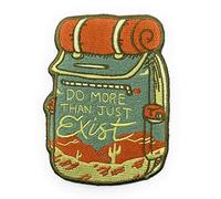 O'Houlihans - Do More Than Just Exist Iron on Patch - Hiking, campeggio, travel, Adventure Patch