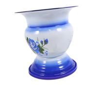 OHPHCALL 1 Pc wc a sputacchiera versare bidet automatico toilette per coperchio gadget casa oggettistica casa home decor secchio per smaltato sputacchiera domestica smalto Blue