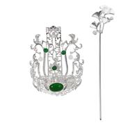 OHPHCALL 1 Set Costume Di Cappello Da Imperatore Cinese Vintage Artiglio Dei Vichingo Perno Di Intrattenimento Musiche E Canzoni Accessori Per